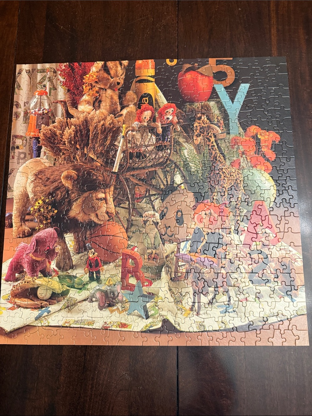 Vintage 1981 Eaton Playthings puzzle. 500 piece complete.